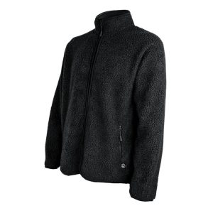 Fleecetrøje herre – Treklife Sherpa – Sort