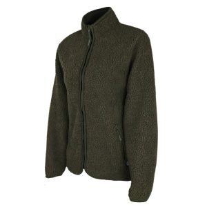 Fleecetrøje dame – Treklife Sherpa – Grøn