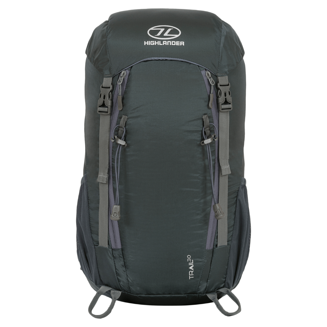 Trail rygsæk – 30 liter – Grå - Billede 3