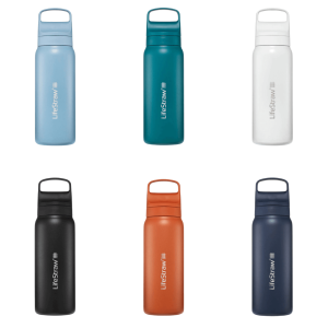Lifestraw GO 2.0 – 2-stage drikkeflaske – Vakuum rustfrit stål – 700 ml
