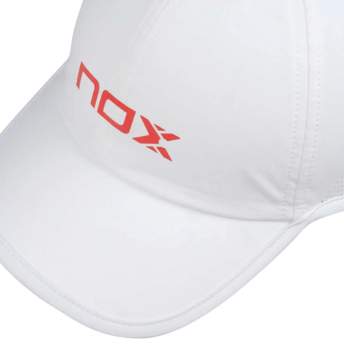 NOX Cap White/Red - Billede 5