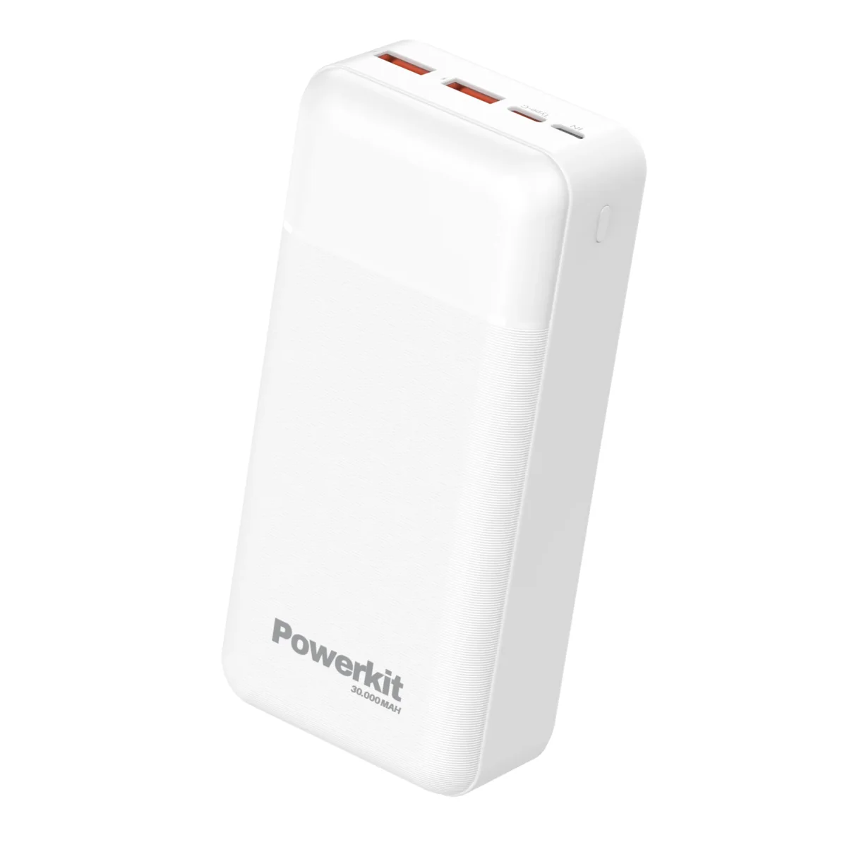 Powerbank 30.000 mAh - hurtigopladning