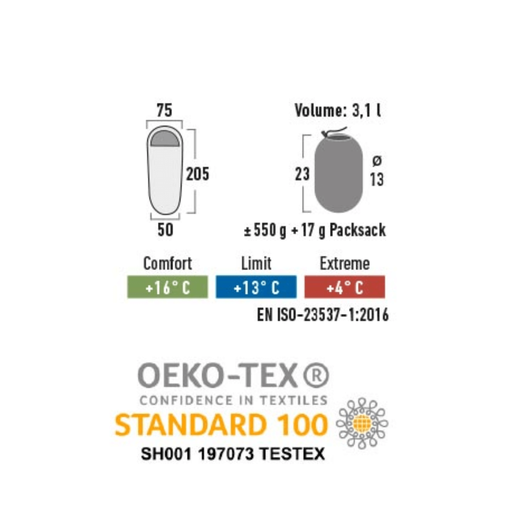 Sovepose – High Peak Ultra Pak 500 - Billede 6