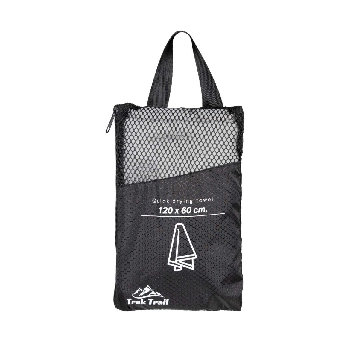 Hurtigtørrende microfiber håndklæde - 120 x 60 cm - Billede 8