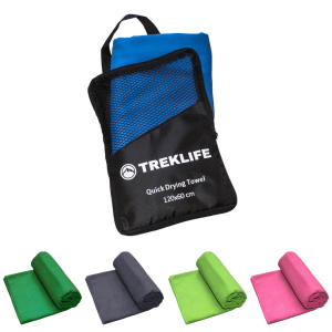 Hurtigtørrende microfiber håndklæde – 120×60 cm – Treklife