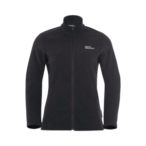Fleecetrøje til dame – Jack Wolfskin Taunus FZ W – Sort