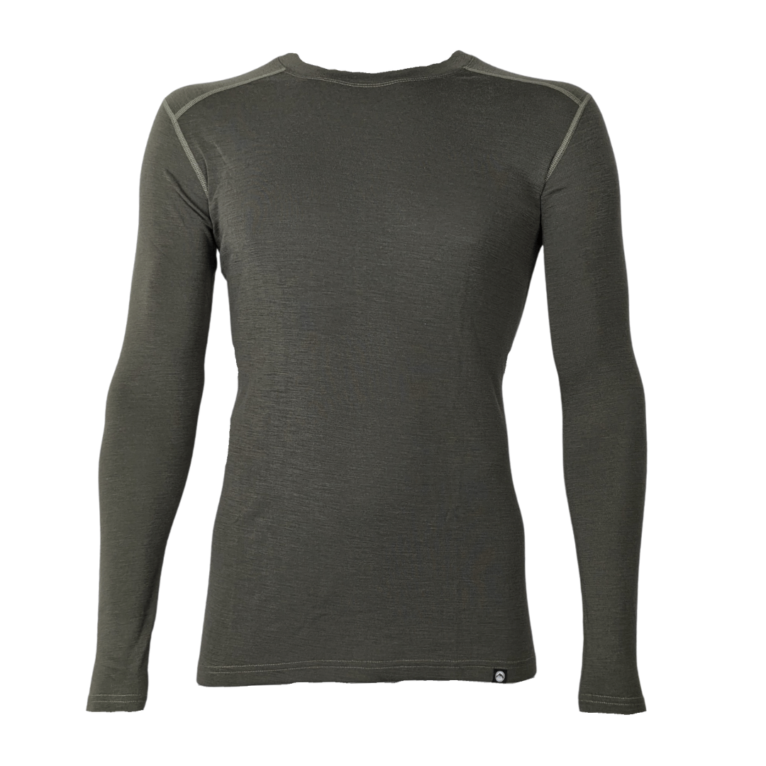 Uldundertøj sæt – Herre – 100% merino uld – Grøn - Billede 4