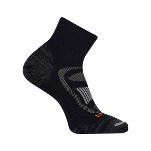 Vandresokker – Merrell Zoned hiking quarter sock – Sort