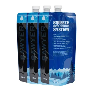 3 stk Sawyer vandposer af 1 Liter