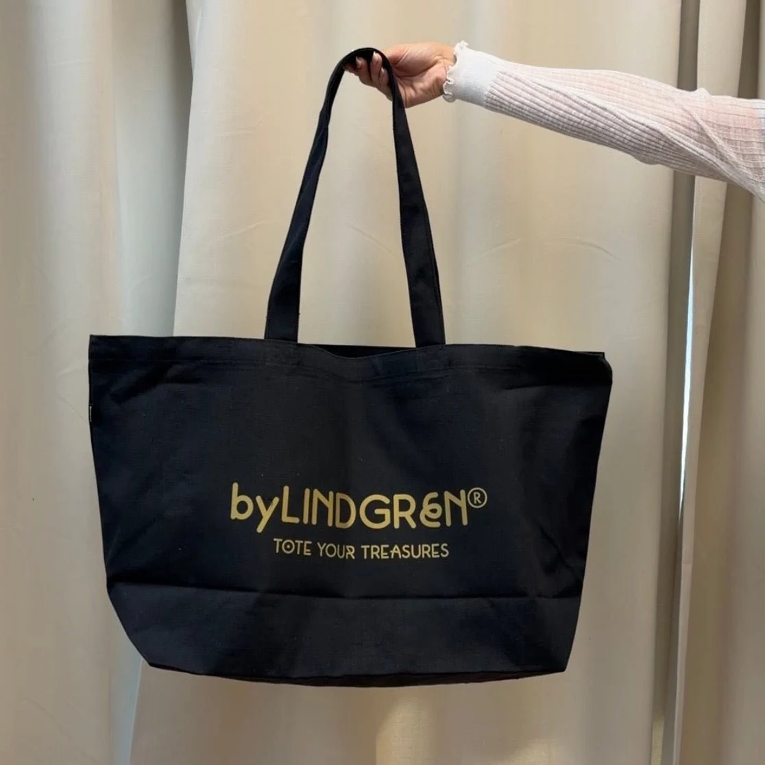 The Everything Tote - Black With Gold - Billede 4
